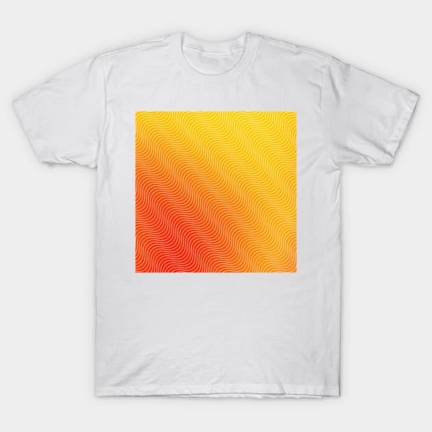 yellow orange gradient T-Shirt by stupidpotato1